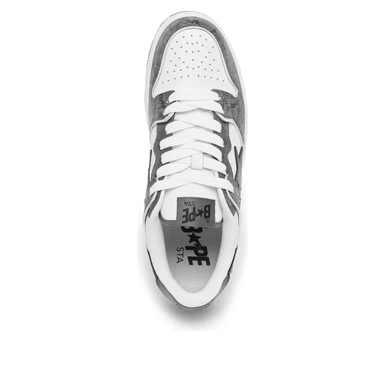A Bathing Ape SK8 Sta #5 'Snakeskin' 001FWJ801055IBLK