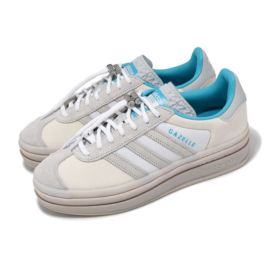 (WMNS) adidas x Ordinary People Gazelle Bold 'Cloud White Light Blue' IH9992