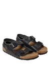 BirkenstockMilano Leather Narrow Fit Sandals 'Black'