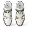 LOUIS VUITTON LV Trainer 'White Khaki Green' 1AIKN1
