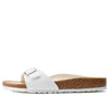BirkenstockMadrid Birko-Flor Narrow Fit Sandals 'White'