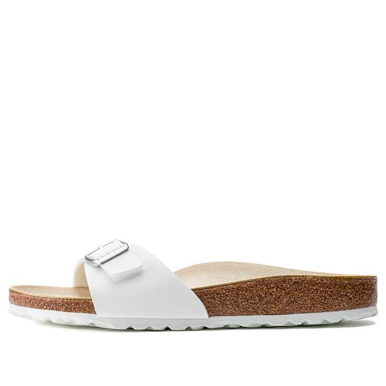BirkenstockMadrid Birko-Flor Narrow Fit Sandals 'White'