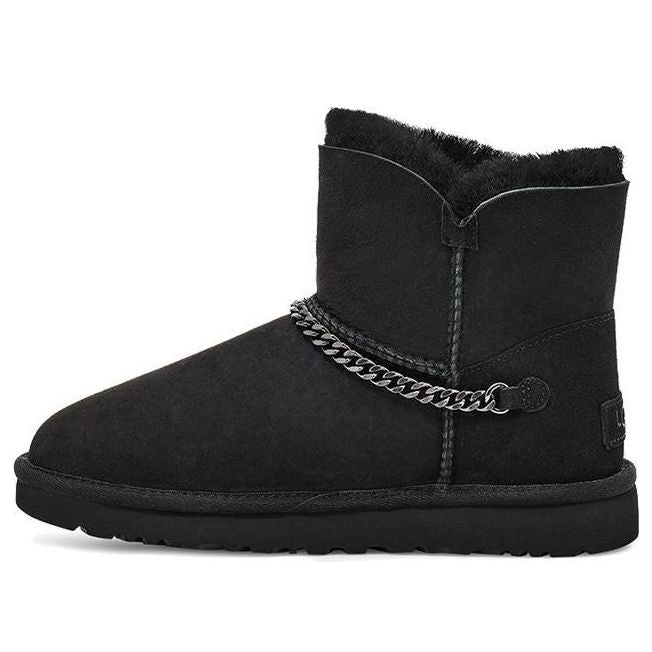 UGG(WMNS) Classic UGG Charm Mini Fleece Lined Black