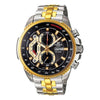CASIOMale EDIFICE Japan / South Korea Fashion Waterproof Mens Gold Analog