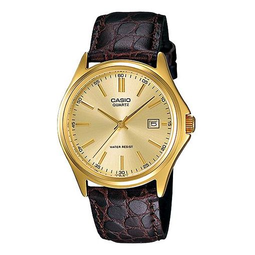 CASIOMale DRESS Japan / South Korea Fashion Mens Gold Analog