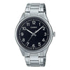 CASIOCasio Dress Classic Minimalistic Analog Watch 'Silver Steel Black'