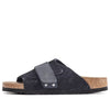 BirkenstockKyoto Nubuck Suede Sandals 'Midnight Navy'