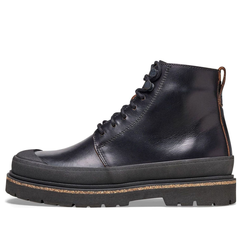Birkenstock(WMNS) Prescott Women Waxy Leather Narrow Fit 'Black'