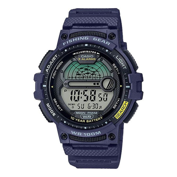 CASIOSports Quartz Waterproof Mens Black Digital