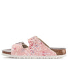 Birkenstock(WMNS) Arizona ESD Birko-Flor Narrow Field 'Flower Field Rose'