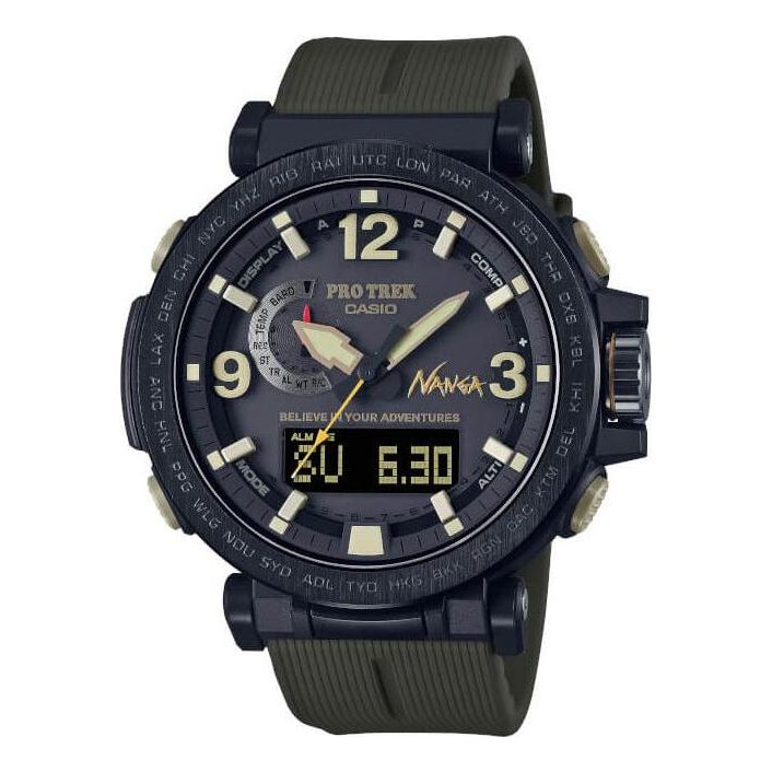 CASIOCasio Pro Trek NANGA Quartz Analog Watch 'Black Olive Green'