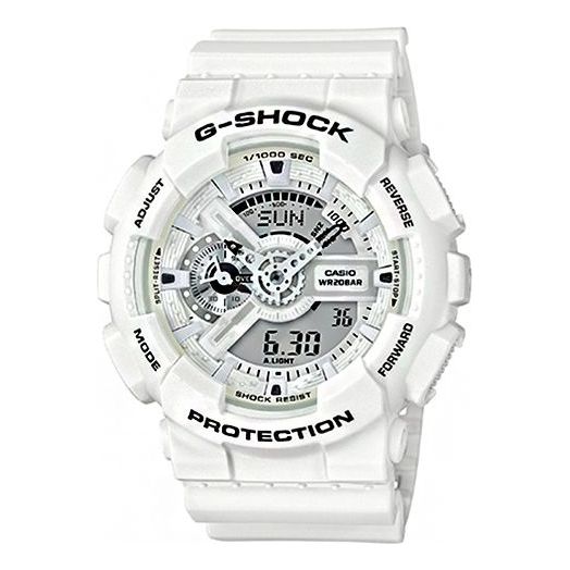 CASIOG-Shock Analog-Digital 'White'