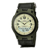 CASIOWaterproof Sports Shockproof Mens Army Green Analog/Digital Combo
