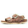Birkenstock(WMNS) Milano Big Buckle Natural Leather Oiled Narrow Fit Sandals 'Cognac'