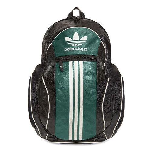 Balenciagax adidas Large Backpack 'Black Green'