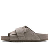 BirkenstockKyoto Suede Leather Sandals 'Gray Taupe'