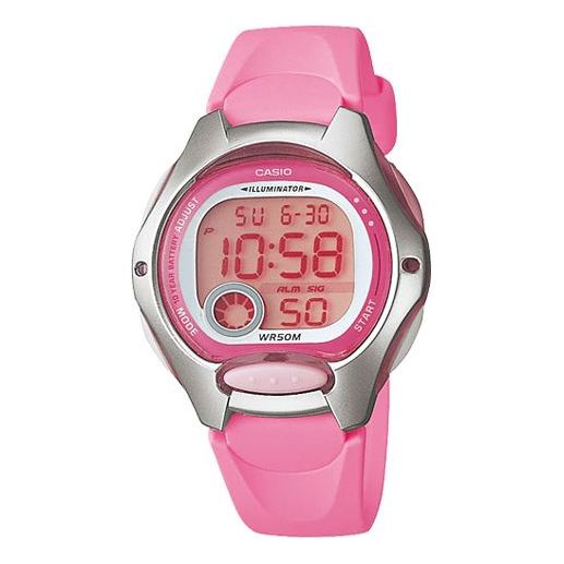 CASIOSports Waterproof Pink Digital