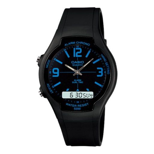 CASIOQuartz Waterproof Sports Mens Black Analog/Digital Combo