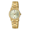 CASIOWaterproof Stainless Steel Strap Gold Analog