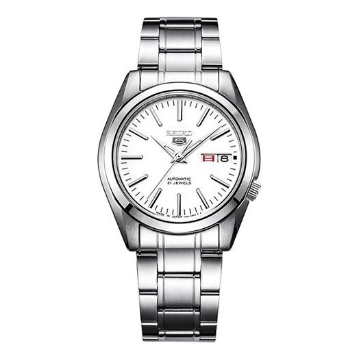 SEIKOAutomatic Mechanical Watch Stainless Steel Strap 'Silver'