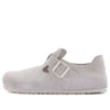 BirkenstockLondon Suede Leather 'Antique White'