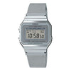 CASIOWaterproof Sports Unisex Mens Silver Digital