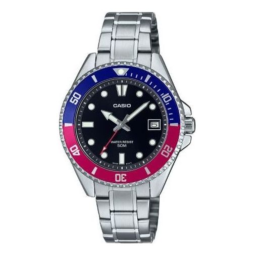CASIO(WMNS)  Analog 'Silver Blue Plum'