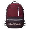 ConverseStraight Edge Chuck Taylor Logo Backpack 'Burgundy'