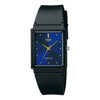 CASIOQuartz Waterproof Sports Blue DialBlack Strap Blue DialBlack Strap Mens BlueBlack Analog