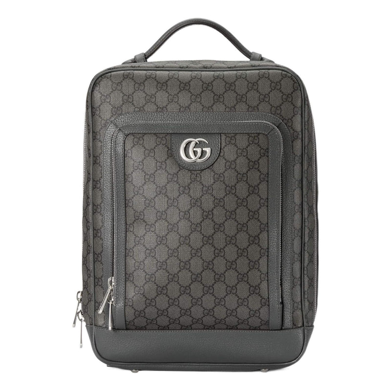 GucciOphidia GG Medium Backpack 'Grey Black'