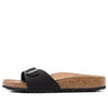 BirkenstockMadrid Vegan Birko-Flor Birkibuc Narrow Fit Sandals 'Black'