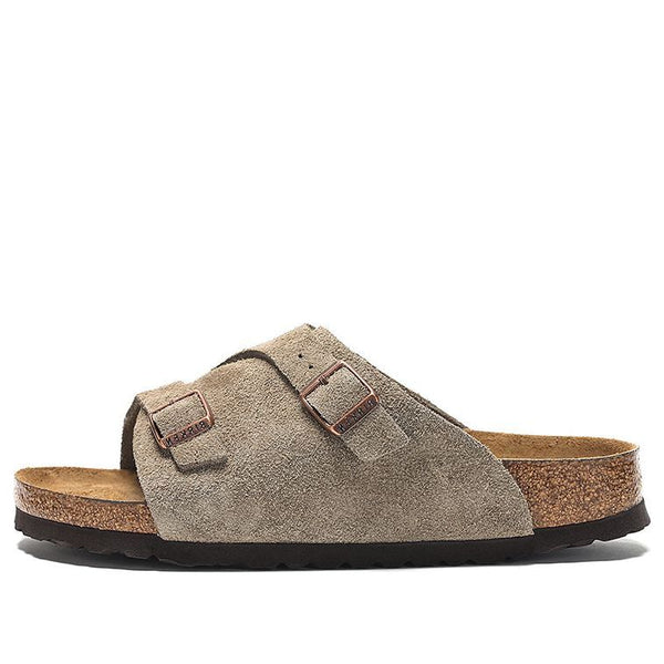 BirkenstockZrich Soft Footbed Suede Leather 'Taupe'