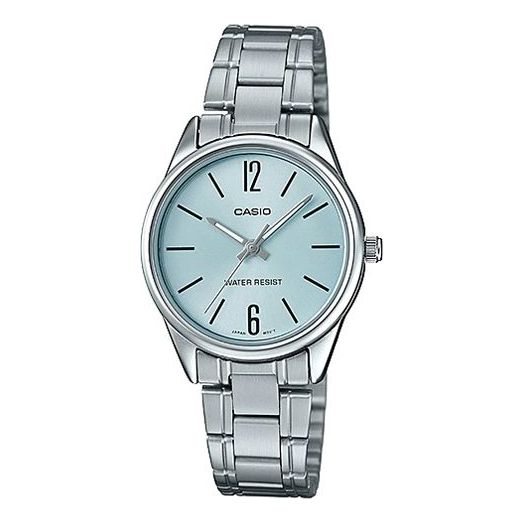 CASIOQuartz Waterproof Stainless Steel Strap Silver Analog