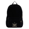 adidasoriginals Adi Velvet Backpack 'Black Gold Metallic'