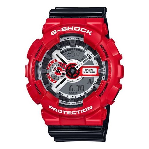 CASIOG-Shock Analog-Digital 'Red'