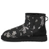UGG(WMNS) Classic Mini Floral Foil Fleece Lined Black