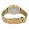 CASIOStainless Steel Strap Mens Gold Analog