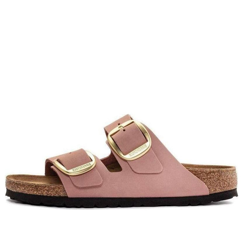 Birkenstock(WMNS) Arizona Big Buckle Nubuk Leather 'Old Rose'