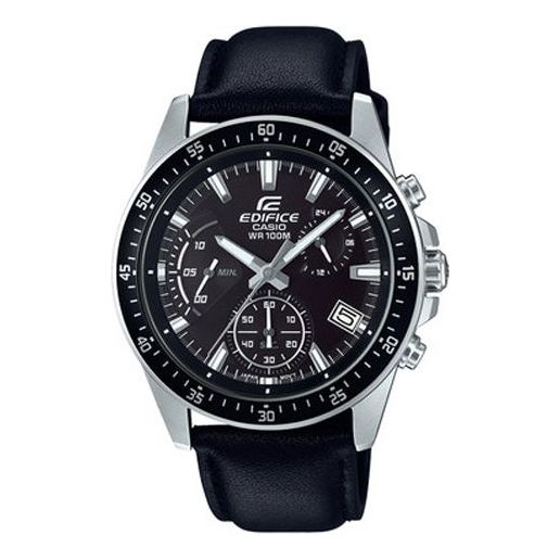 CASIOEDIFICE Waterproof Men Mens Black Analog