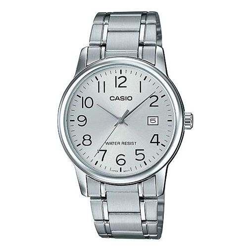 CASIODRESS Series Retro Sports Watch Silver Analog