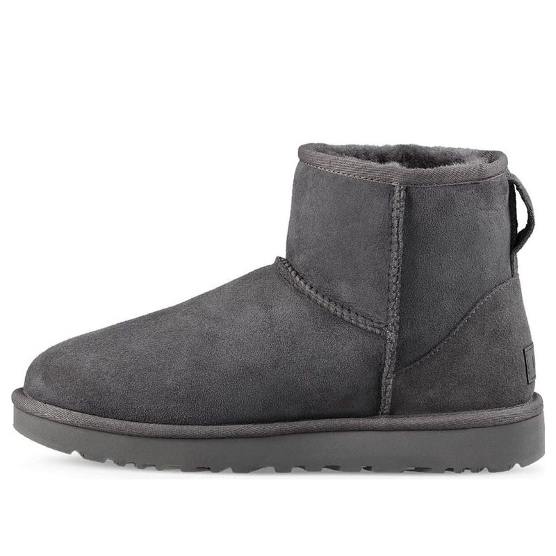 UGG(WMNS) W Classic Mini II Fleece Lined Gray