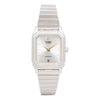 CASIOCAISO Pearl White waterproof quartz Watch 23mm Stainless Steel Strap
