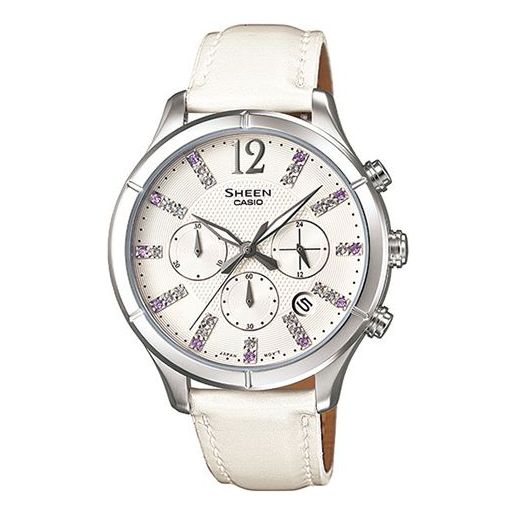 CASIOSHEEN Series Scale SHE-5020L-7A White Analog