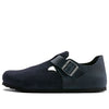 BirkenstockLondon Series Cowhide Suede Casual Shoe Blue Version