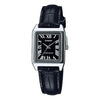 CASIOVintage Style Square Red Squarees Quartz Black Analog