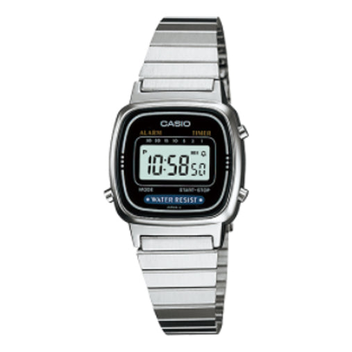 CASIOQuartz Waterproof Unisex Silver Digital