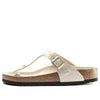 BirkenstockGizeh Narrow Fit Sandals'Gold Python'