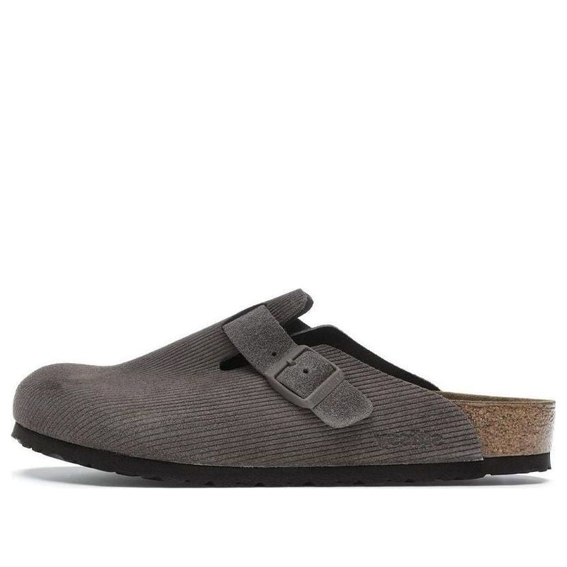 Birkenstockx Stussy Boston Clogs 'Anthracite'