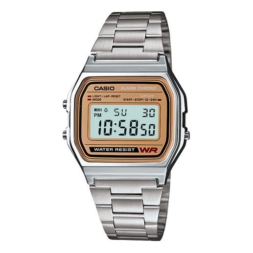 CASIOStainless Steel Strap Mens Silver Digital