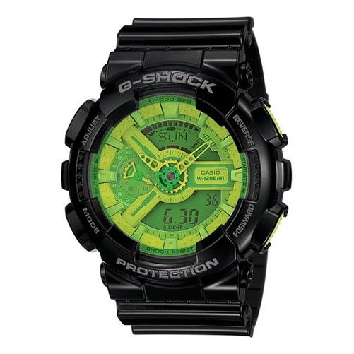 CASIOG-Shock Analog-Digital 'Black Green'